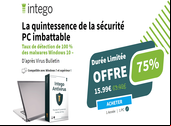 75% de réduction sur Intego Antivirus
