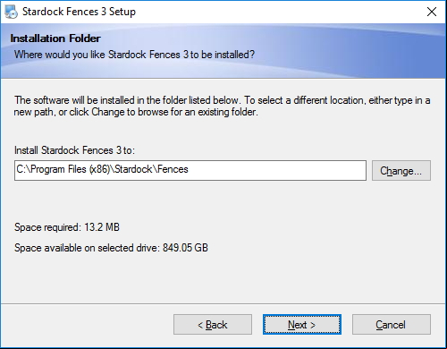 Stardock Fences