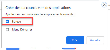 Gmail sur Windows 10