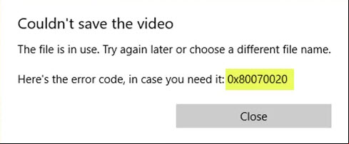 Photo App Error